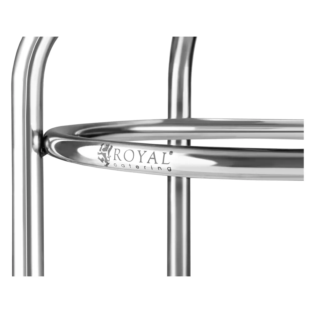 Tabouret inox 29 cm de diamètre en acier inoxydable 14_0003762
