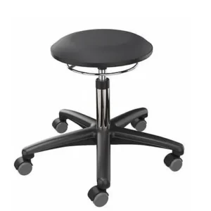 Tabouret de travail Dauphin recouvert de noir 266957 commander à bas prix