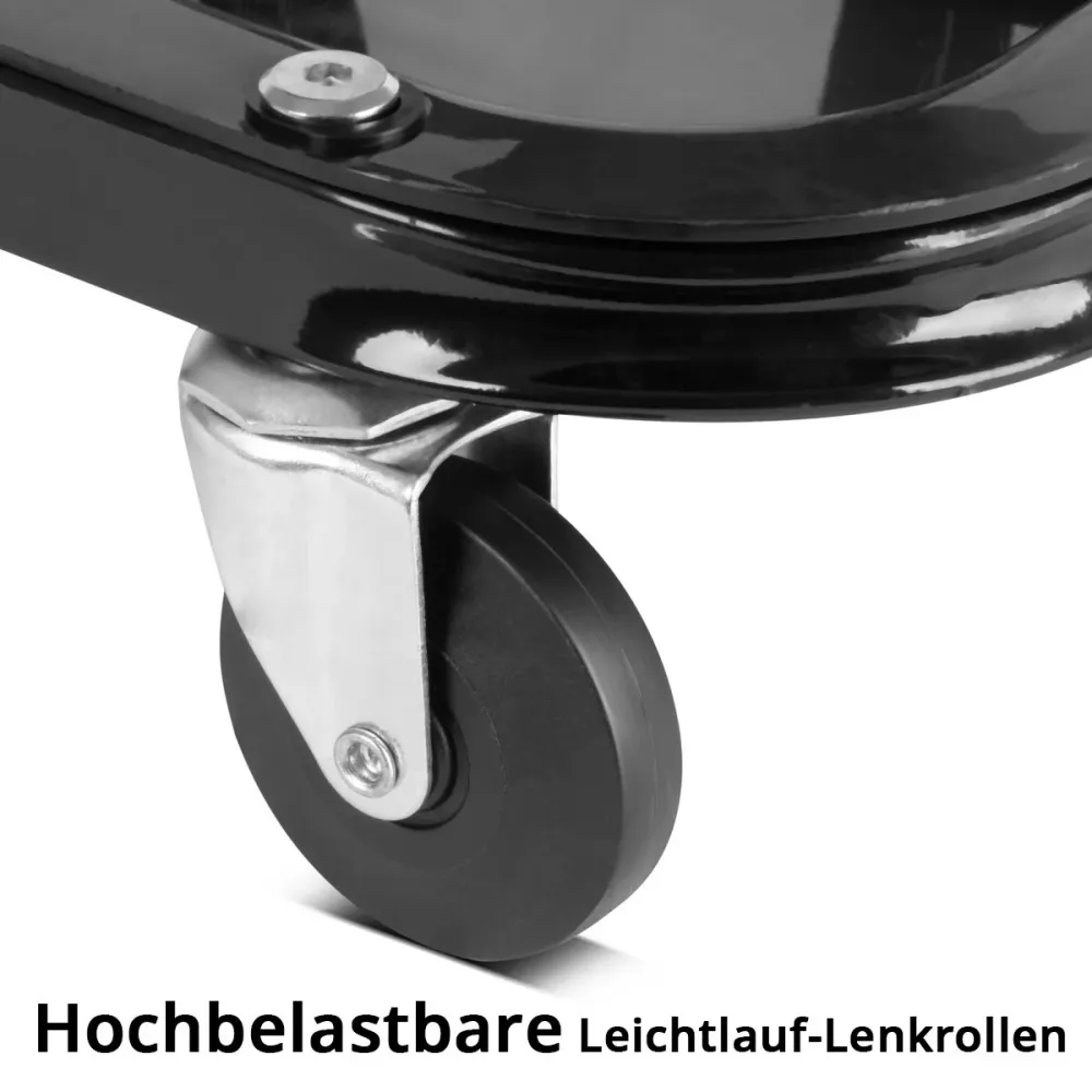 Tabourets d'atelier Steelworks WRS-35 ST avec 136 kg de charge de charge atelier Chaise d'atelier | Tabouret roulé | Tabou...