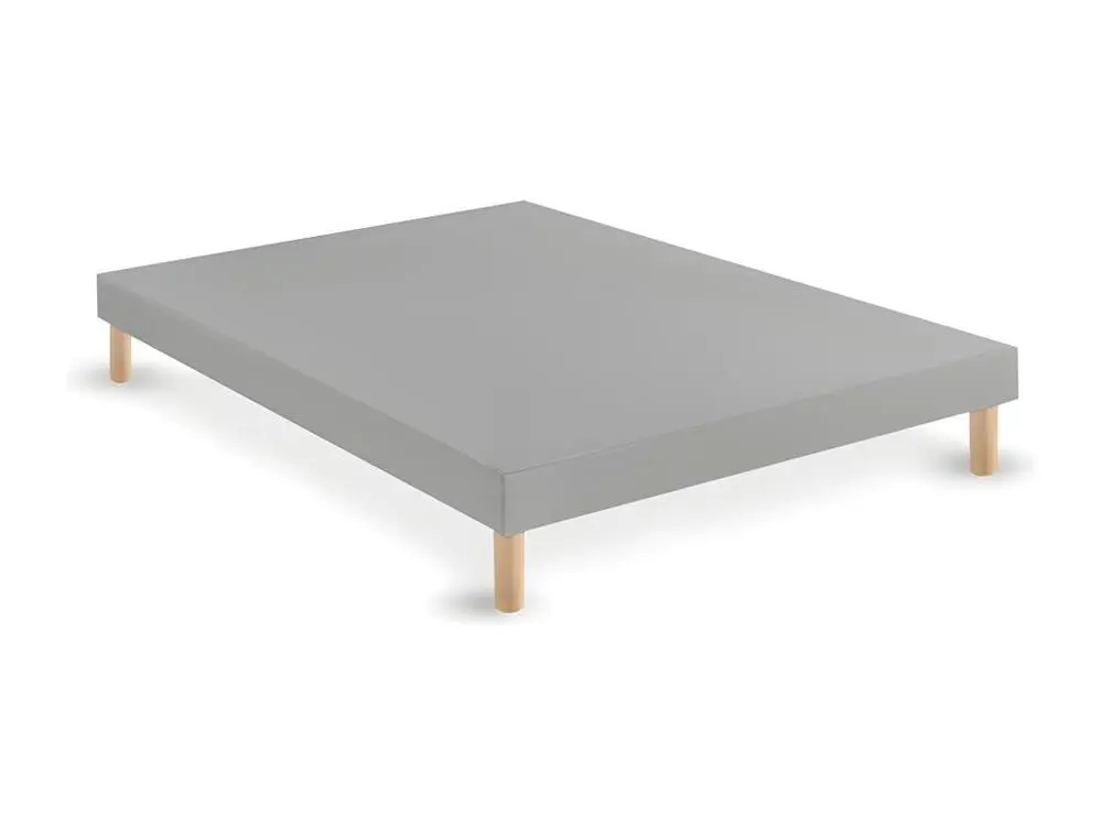 Trieur courrier Sommier tapissier140x200cm (70x200x2) gris
