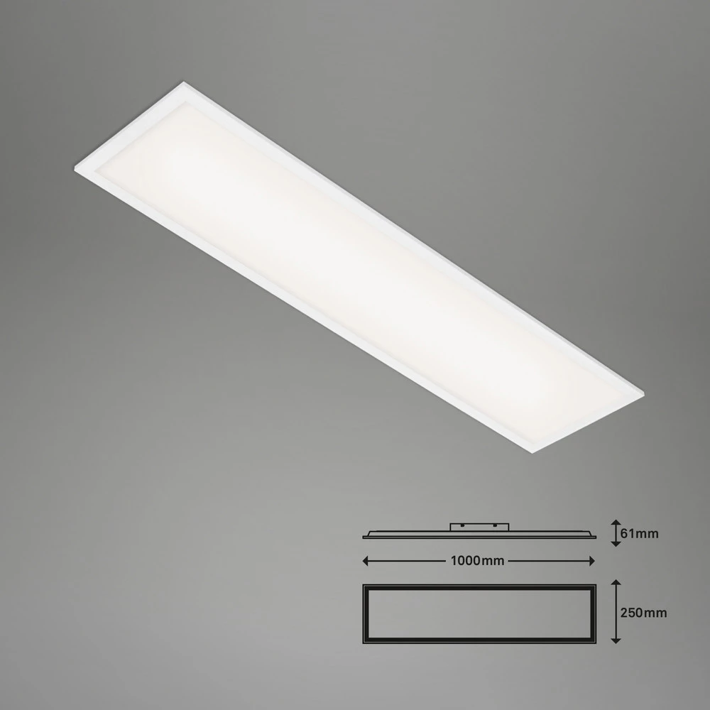Projecteur Portable Panneau LED Piatto CCT télécommande 100x25 blanc