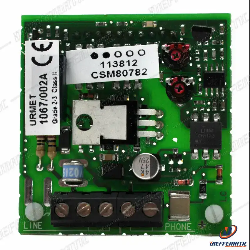 Urmet Comunicatore Telefonico Pstn, 1067 1067/002A Sicurezza Originale Garanzia (Certifié IP54)