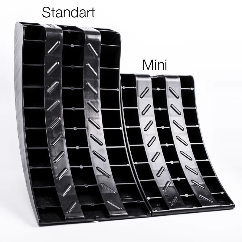 Froli Rundkeile "Mini" 2 er Set Leveller Classique 2500 kg avec Ruban Noir