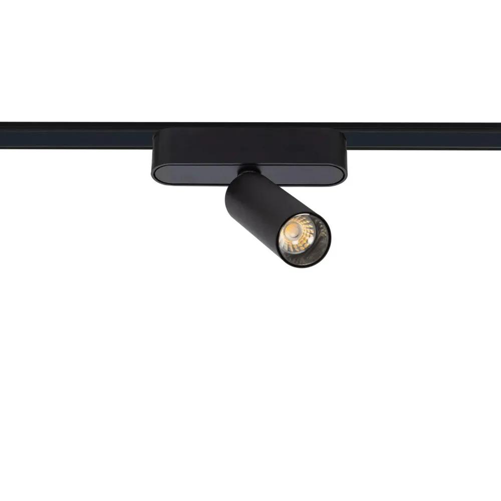 Certifié HD Ready Projecteur LED magnétique ultra-mince 25mm 7W 48V couleur noir