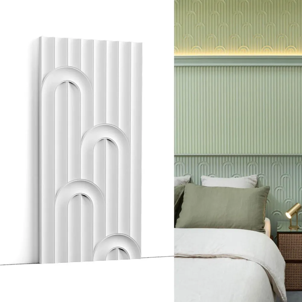 Panneau 3D | 250 x 12 x 2000 mm | W212 VALLEY LOOP | 5000 lumens | Wi-Fi