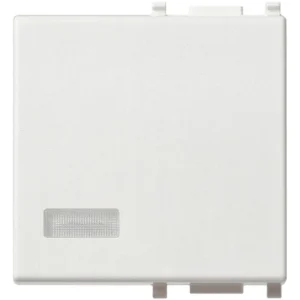 Projecteur à lampe TASTO VIMAR PLANA 2 MODULI CON DIFFUSORE BIANCO 14027