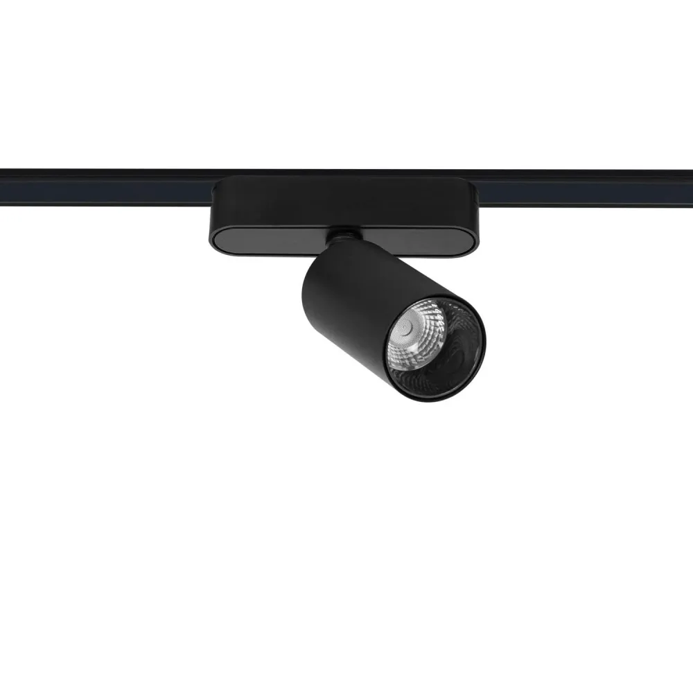 Projecteur LED magnétique léger 25mm 12W 48V finition noire
