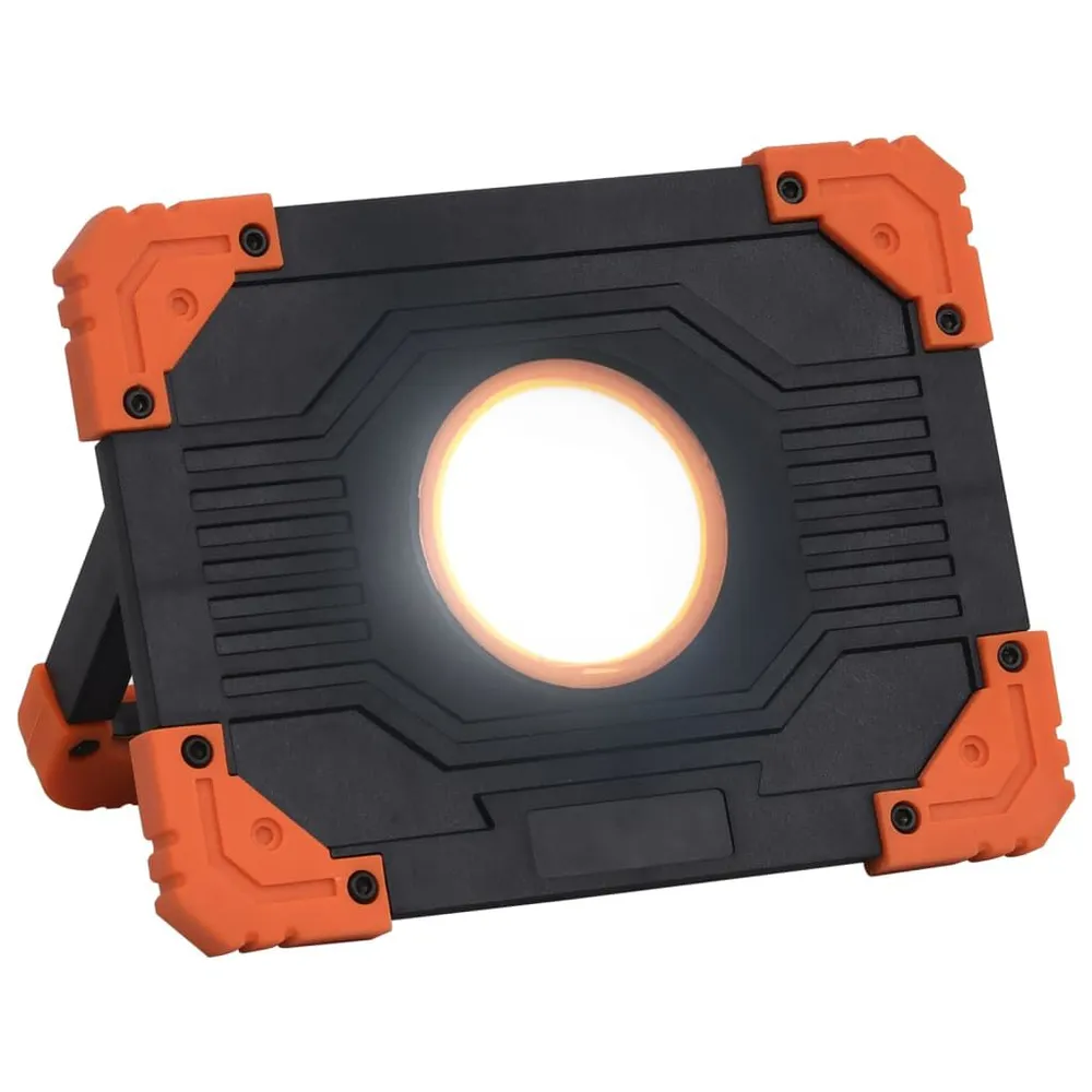 Projecteur à LED portable ABS 10 W Blanc glacial