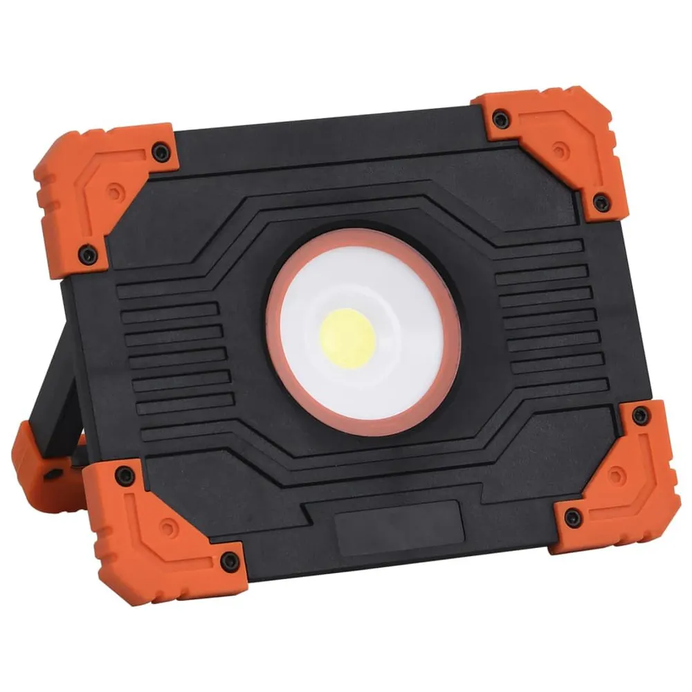 Projecteur à LED portable ABS 10 W Blanc glacial